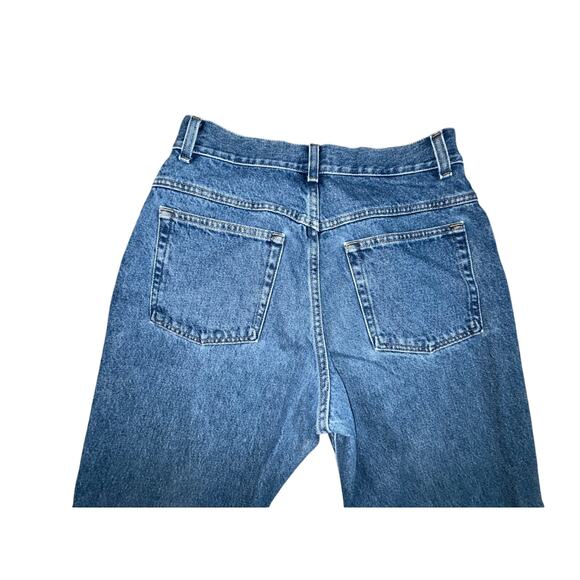 Vintage L.L. Bean Womens Original Fit Relaxed Denim Mom Jeans Sz 10P - Picture 4 of 6
